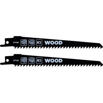 kwb Jeux de lames de scie sabre Bois HCS, courbe 2 pièces 152 mm kwb Jeux de lames de scie sabre Bois HCS, courbe 2 pièces 152 mm
