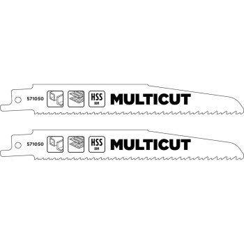 kwb Jeux de lames de scie sabre Multicut BiM 2 pièces kwb Jeux de lames de scie sabre Multicut BiM 2 pièces