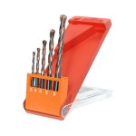 EASY CUT Allzweckbohrer-Set 5-tlg., im Koffer, SDS-Plus