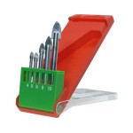 kwb Kit de forets à verre 4-10 mm 5-pièces