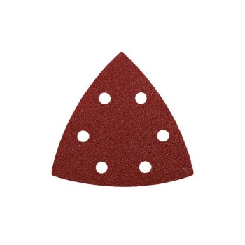 kwb Feuille abrasive triangulaire avec bande auto-agrippante K120 kwb Feuille abrasive triangulaire avec bande auto-agrippante K120