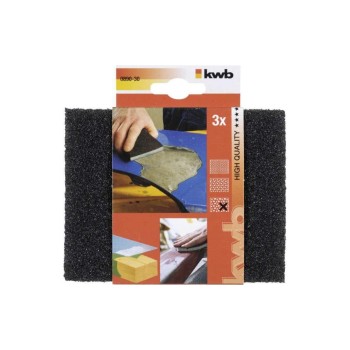 kwb Éponge abrasive en gros morceaux kwb Éponge abrasive en gros morceaux