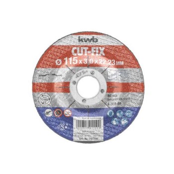 kwb Disque à trancher CUT-FIX, Métal Ø 115 x 3.0 mm kwb Disque à trancher CUT-FIX, Métal Ø 115 x 3.0 mm