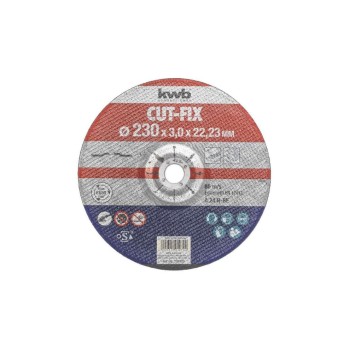 kwb Disque à trancher CUT-FIX, Métal Ø 230 x 3.0 mm kwb Disque à trancher CUT-FIX, Métal Ø 230 x 3.0 mm