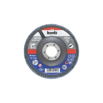 kwb Disque abrasif Métal 115mm K60 kwb Disque abrasif Métal 115mm K60