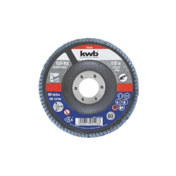 kwb Disque abrasif Métal 115mm K80 kwb Disque abrasif Métal 115mm K80