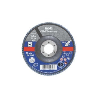 kwb Disque abrasif Métal 125mm K60 kwb Disque abrasif Métal 125mm K60