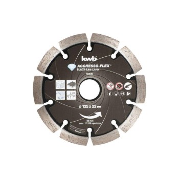 kwb Disque à trancher Black-Line Diamond 125mm kwb Disque à trancher Black-Line Diamond 125mm