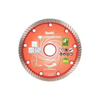 kwb Disque à trancher Batterie Top Diamond 125mm kwb Disque à trancher Batterie Top Diamond 125mm