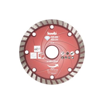 kwb Disque à trancher Red-Line Diamant 115mm kwb Disque à trancher Red-Line Diamant 115mm