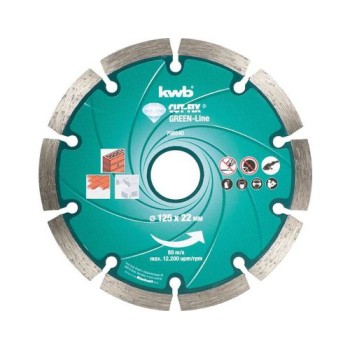 kwb Disque à trancher Green-Line Diamant 125mm kwb Disque à trancher Green-Line Diamant 125mm