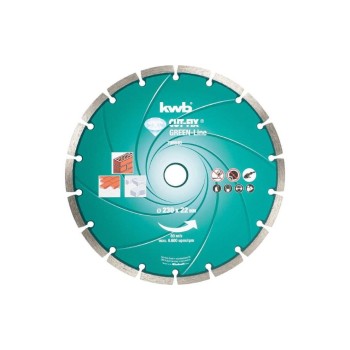 kwb Disque à trancher Green-Line Diamant 230mm kwb Disque à trancher Green-Line Diamant 230mm