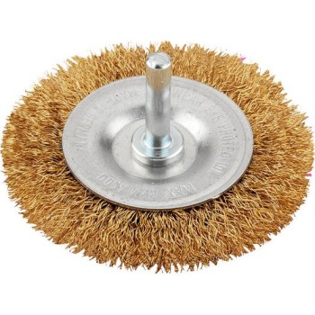 kwb Kit de brosses circulaires 75 mm Laiton, fin kwb Kit de brosses circulaires 75 mm Laiton, fin