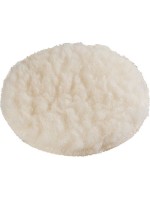kwb Tampon de polissage Ø 125 mm adhésif, laine d'agneau