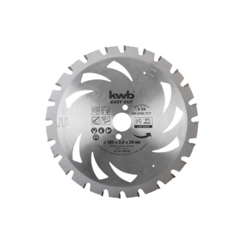 kwb Lame de scie circulaire Akku-Top Ø 165 x 20 mm kwb Lame de scie circulaire Akku-Top Ø 165 x 20 mm