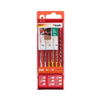kwb Jeu de lames de scie sauteuse Jigger Star S20 kwb Jeu de lames de scie sauteuse Jigger Star S20