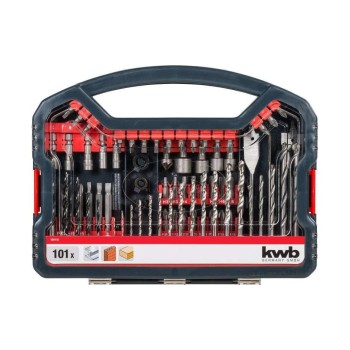 kwb Kit de forets et de bits 101 pièces kwb Kit de forets et de bits 101 pièces