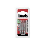 kwb Kit de bits 1/4 T25 3 Pièce/s pièce(s)