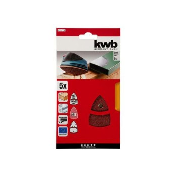 kwb Disque auto-agrippant 100 x 62, 93 mm / 5 pièces kwb Disque auto-agrippant 100 x 62, 93 mm / 5 pièces