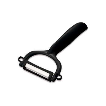 Kyocera Sparschäler + Ausstecher, schwarz, weisse Keramikklinge