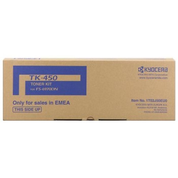Toner Kyocera TK-450, schwarz, FS-6970DN, 15'000 Seiten bei 5% Deckung Toner Kyocera TK-450, schwarz, FS-6970DN, 15'000 Seiten bei 5% Deckung