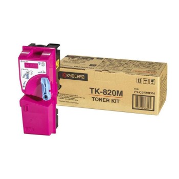 Toner Kyocera TK-820M, zu FS-C8100DN, magenta, ca. 7'000 S. gemäss 5% Deckung Toner Kyocera TK-820M, zu FS-C8100DN, magenta, ca. 7'000 S. gemäss 5% Deckung