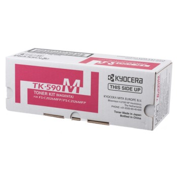 Toner Kyocera TK-590M, zu FS-C2026/2126MFP, magenta, ca. 5'000 S. bei 5% Deckung Toner Kyocera TK-590M, zu FS-C2026/2126MFP, magenta, ca. 5'000 S. bei 5% Deckung