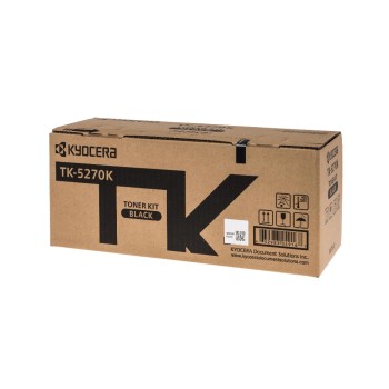 Toner Kyocera TK-5270K,zuP/M6230,M6630cidn, black, ca. 8'000 S. bei 5% Deckung Toner Kyocera TK-5270K,zuP/M6230,M6630cidn, black, ca. 8'000 S. bei 5% Deckung