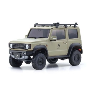 Kyosho Mini-Z MX-01 Suzuki Jimny, RTR, Sierra Apio TS4 Khaki