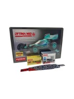 Kyosho Buggy Optima Mid'87 Le Mans 240 Gold Kit de construction, 1:10