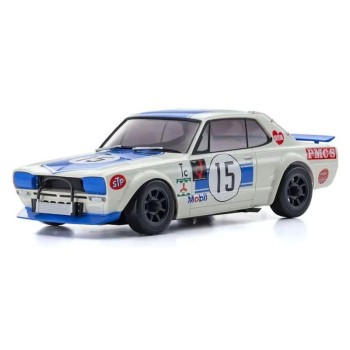 Kyosho Mini Z MA020 Nissan Skyline 2000GT-R AWD Bleu, ARTR, 1:27