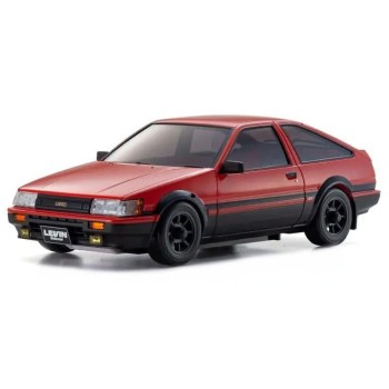 Kyosho Mini Z MA020 Toyota Corolla Levin AE86 Rouge, ARTR, 1:27
