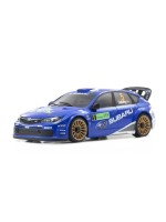 Kyosho Mini Z MA020 Subaru Impreza WRC 2008 Blanc, ARTR, 1:27