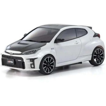 Kyosho Mini-Z MA020 Toyota GRMN Yaris, Blanc ARTR, 1:27