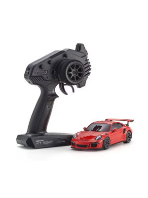 Kyosho MINI-Z MR-04 Porsche 911 GT3 RS, Readyset, RWD, 1:27, N-RM, Orange
