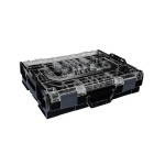 L-BOXX Cas de système L-BOXX 102 noir, couvercle transparent