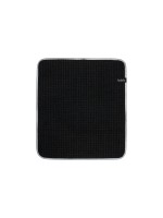 LADELLE Abtropfmatte Mega Waffle, 41x45 cm schwarz