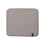 LADELLE Abtropfmatte Microfaser, 41x47 cm, grau