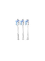 Laifen Tête de brosse à dents Super-Clean Transparent, 3 Pièce/s