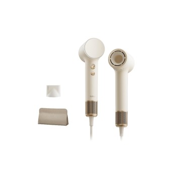Laifen Haartrockner Mini Gold, High-Speed Haartrockner m. Aufsatz/ Beutel
