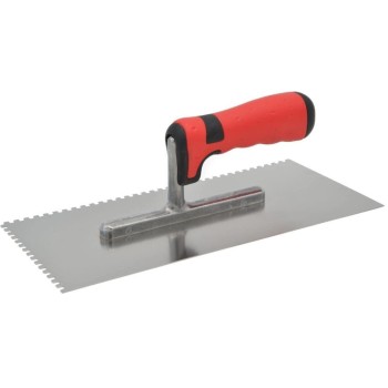 Laser & Tools Truelle à lisser 4 x 4 dentée 280 × 130 mm Laser & Tools Truelle à lisser 4 x 4 dentée 280 × 130 mm