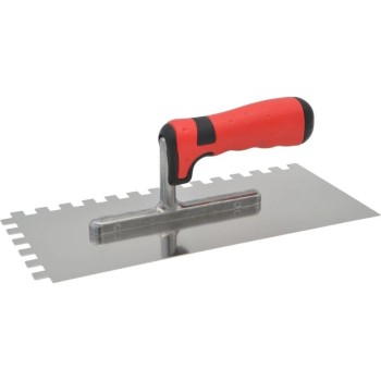 Laser & Tools Truelle à lisser 10 x 10, dentée 280 x 130 mm Laser & Tools Truelle à lisser 10 x 10, dentée 280 x 130 mm