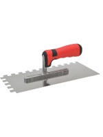 Laser & Tools Truelle à lisser 12 x 12, dentée 280 × 130 mm