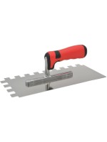 Laser & Tools Truelle à lisser 15 x 15, dentée 280 × 130 mm