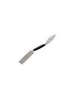 Stukkateureisen aus rostfreiem Edelstahl, 20 mm, Kunststoffgriff black 