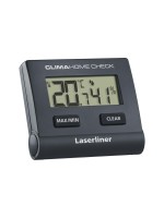 Laserliner Digitales Hygrometer, ClimaHome-Check black