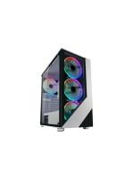 Lc-Power Midi Tower LC-803W-ON, 3x 2.5. 1x 3.5 intern
