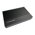 LC-Power ext. 3.5 Gehäuse LC-35U3-C, black , USB3.2, for SATA HDD, Type-C