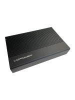 LC-Power ext. 3.5 Gehäuse LC-35U3-C, schwarz, USB3.2, für SATA HDD, Type-C