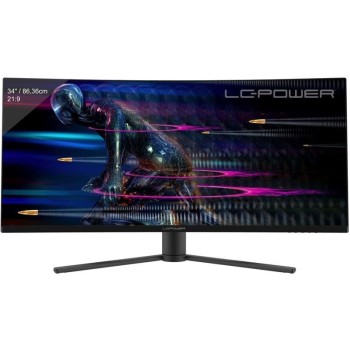 LC-Power LC-M34-UWQHD-165-C, 3440x1440, 4ms, 350cd, 2x DP, 2x HDMI, 165 LC-Power LC-M34-UWQHD-165-C, 3440x1440, 4ms, 350cd, 2x DP, 2x HDMI, 165